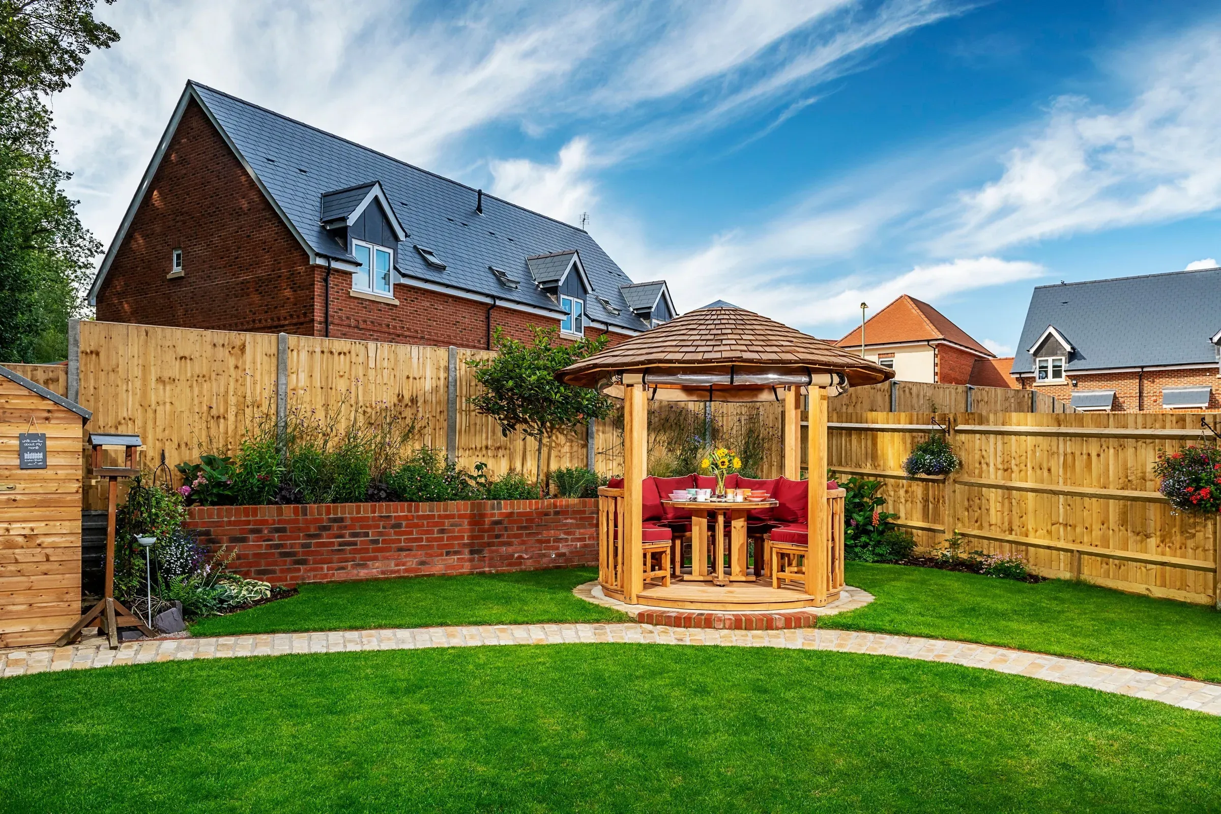 Crown Chelsea dans un jardin
