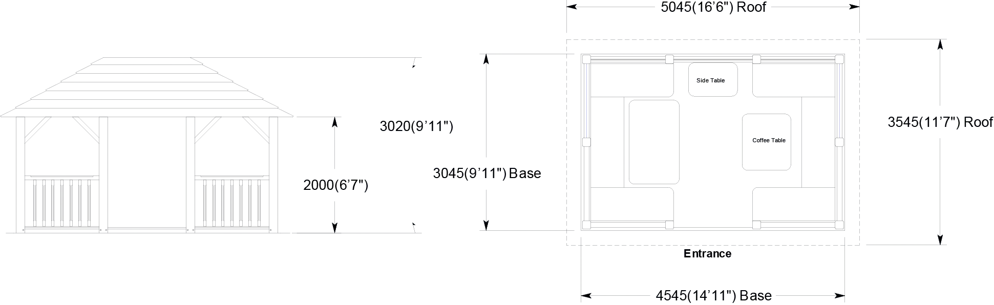Crown Eden plan d'étage