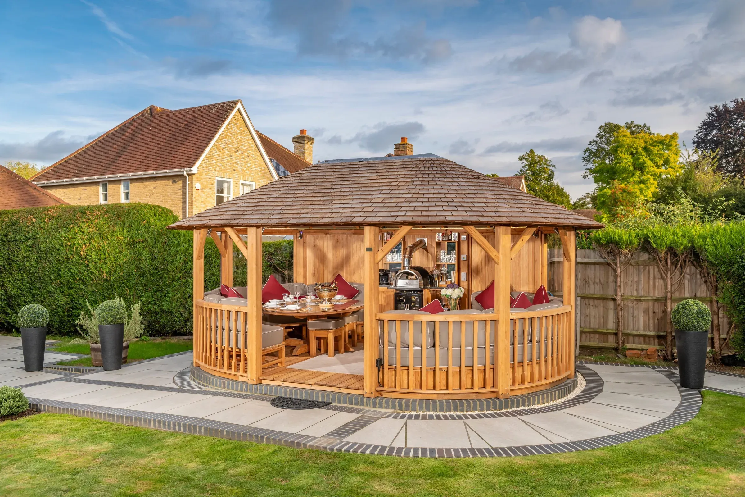 Crown Hampton dans un jardin