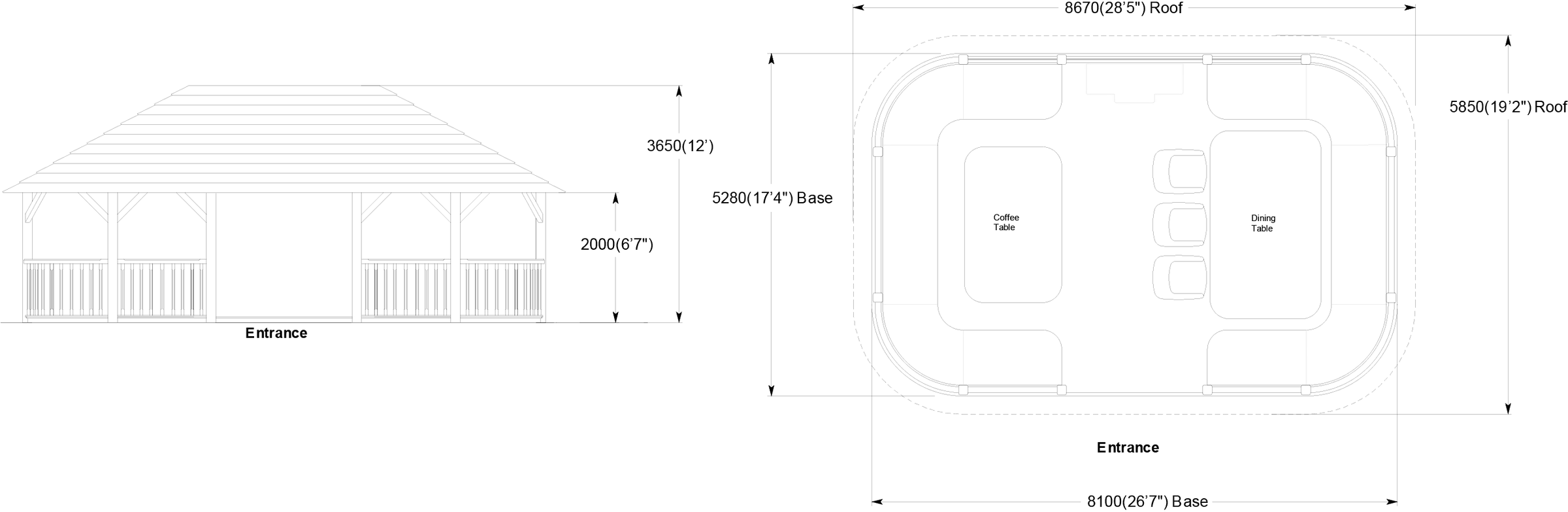 Crown Versailles plan d'étage