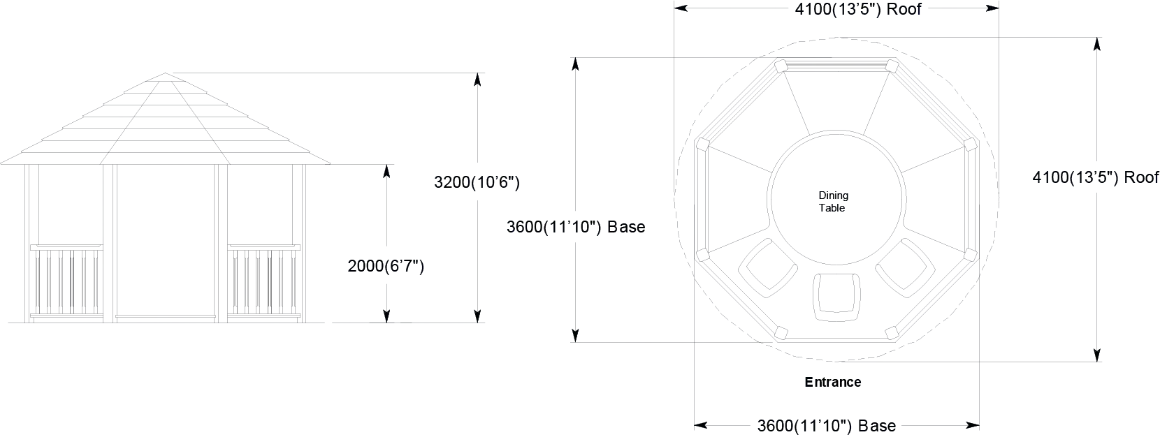 Crown Wentworth plan d'étage