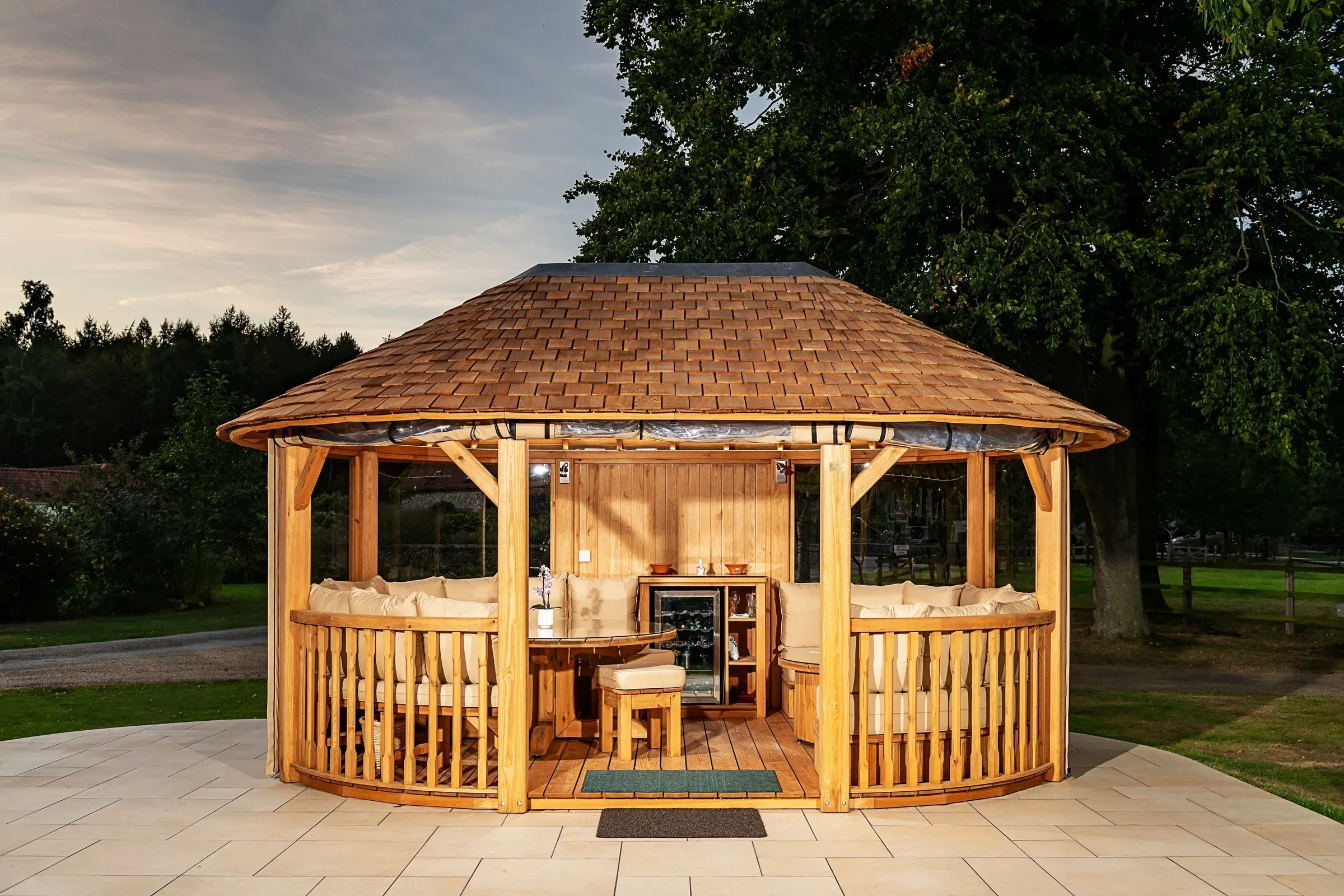 Crown Windsor dans un jardin